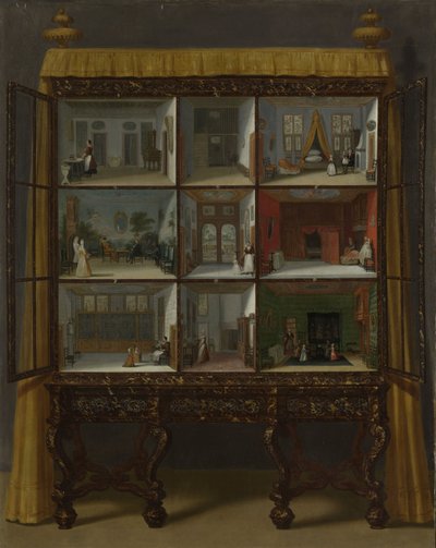 Puppenhaus von Petronella Oortman, ca. 1710 von Jacob Appel